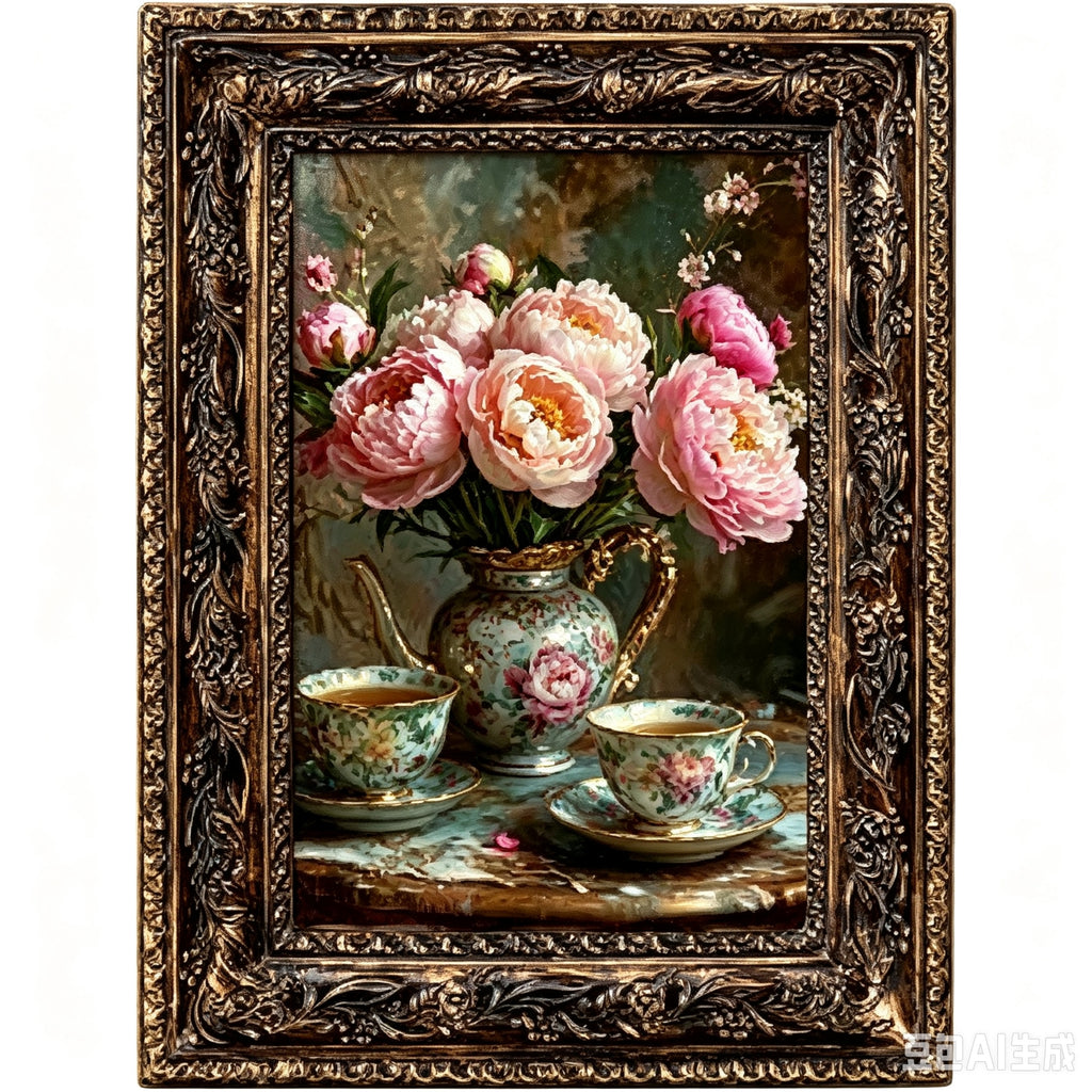 eletecpro 4x6 Vintage Picture Frame with Glass Cover