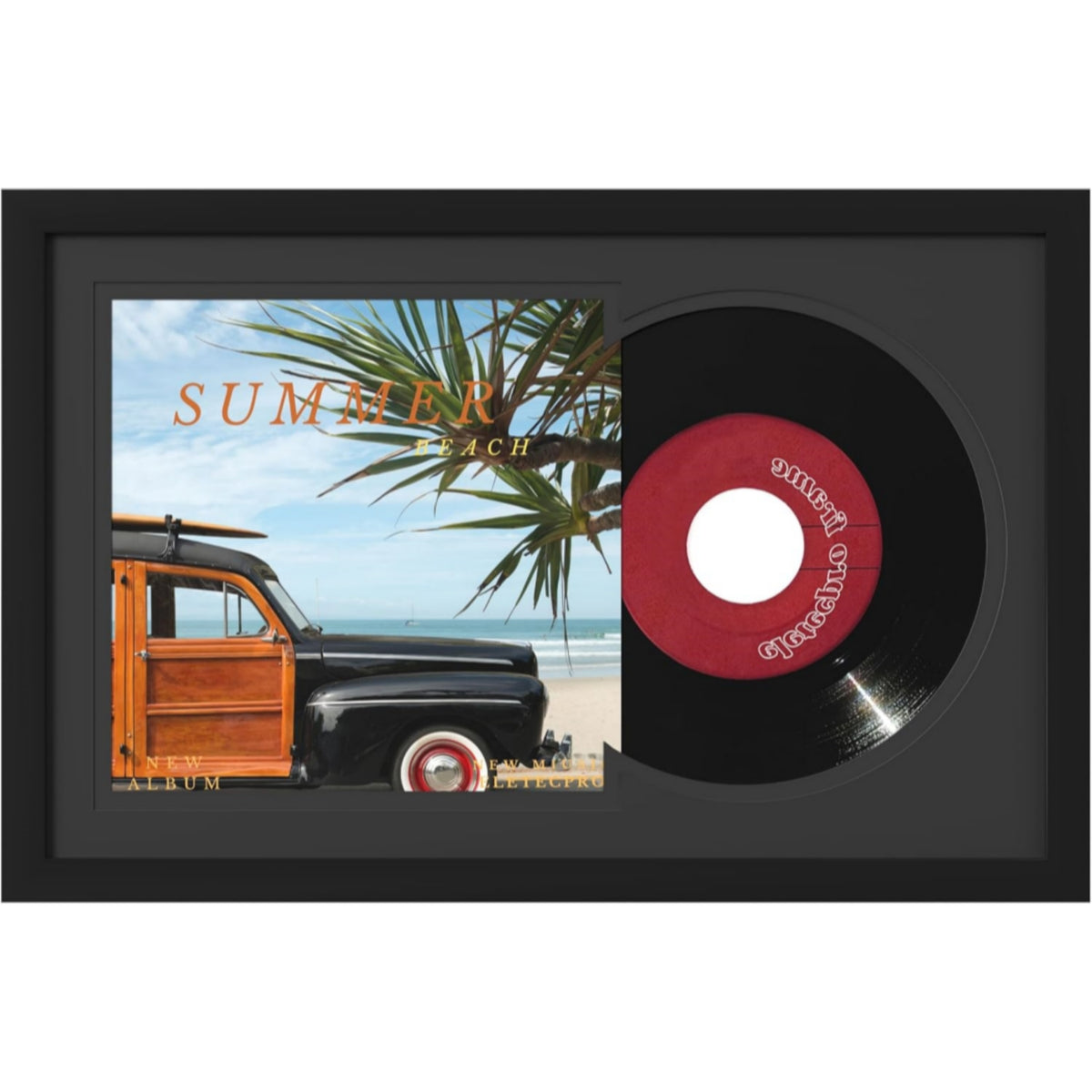 eletecpro 7" Vinyl Record Frame