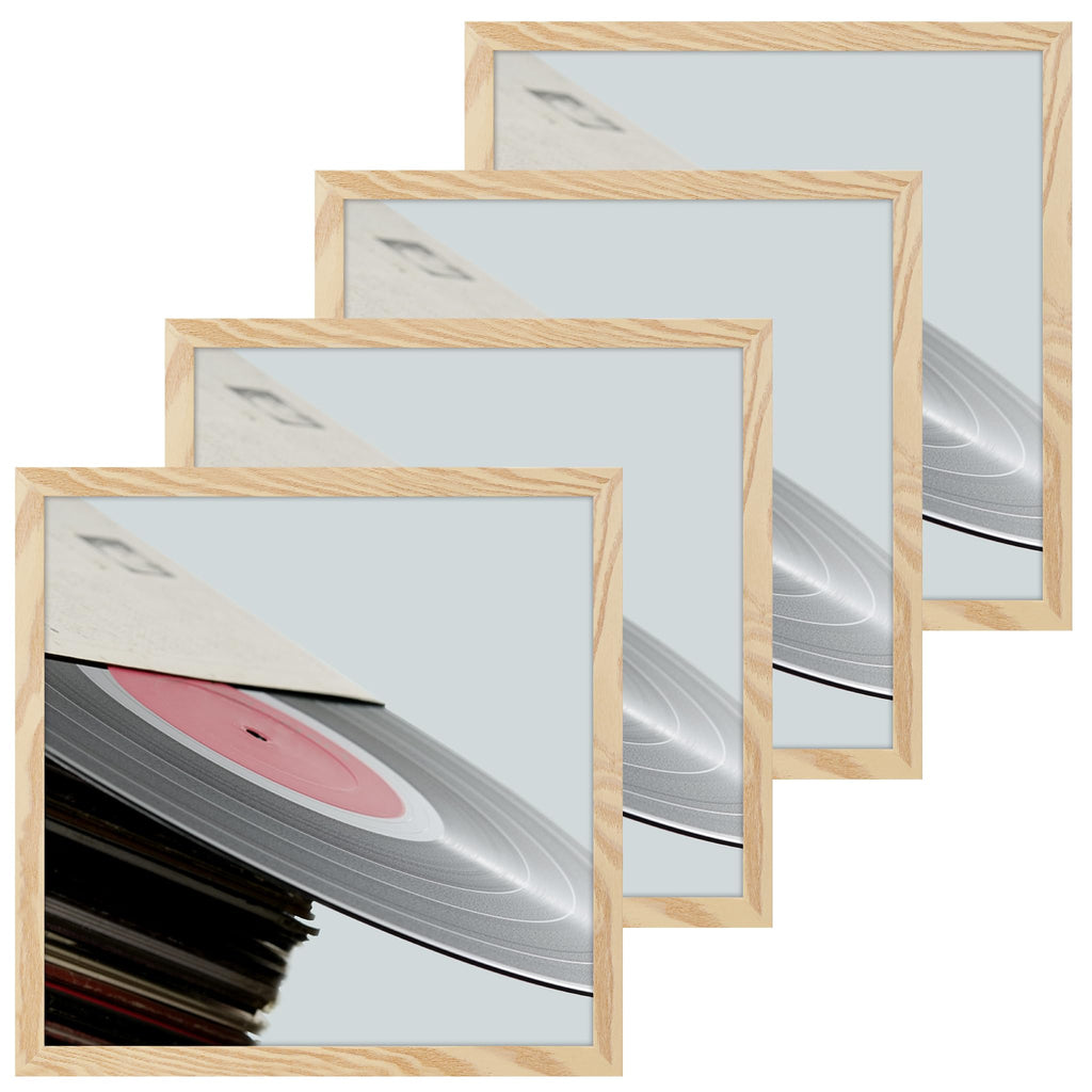eletecpro Vinyl Record Frame, 7 x 7 in, Black, 1 Pack