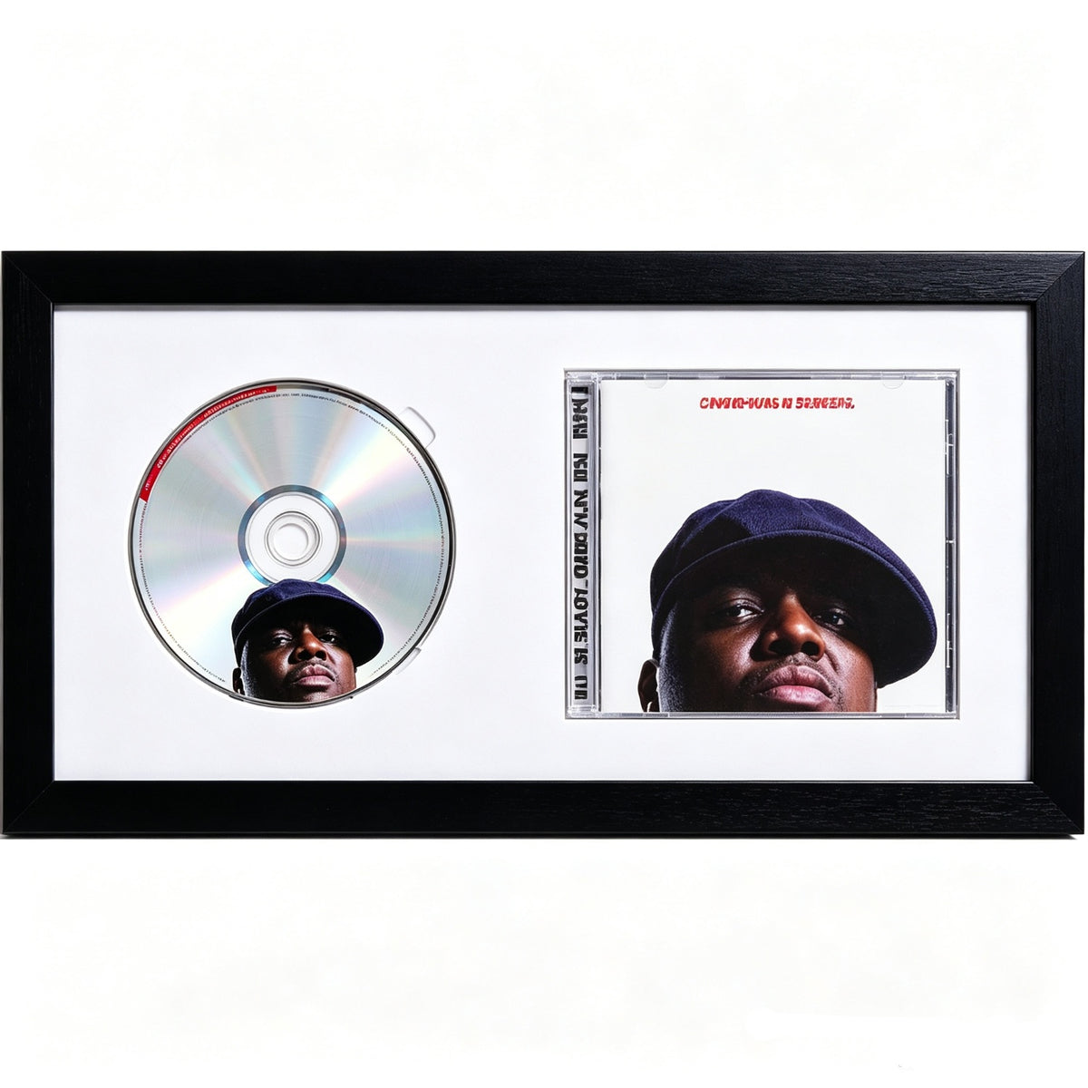 eletecpro Marco para CD con cubierta de acrílico, disponible en múltiples tamaños y colores, para pared o mesa, adecuado para carátulas de CD y vinilo